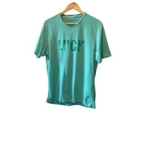 MENS LUIGI BERTOLLI Graphic Print Short Sleeve Lightweight Tee Shirt M